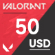 Valorant 50 USD Gift Card - NA